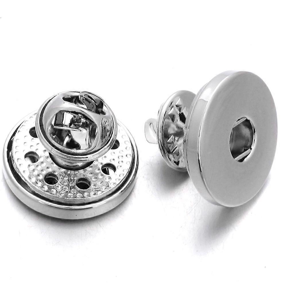 Νέα Snap Κοσμήματα Trendy Snap Charm Καρφίτσα Fit 18mm Metal Charms Button Snaps Diy Κοσμήματα Τοποθέτηση Zi041