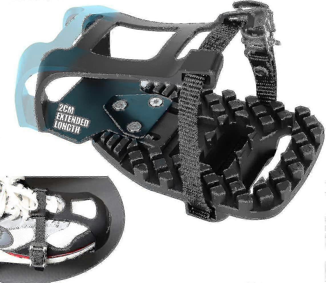 Peloton 自行车和 Peloton Bike+ 踏板的脚趾架，兼容脚趾架适配器，脚趾夹，笼子-DYDZ