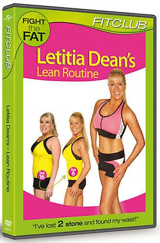 Letitia Deans Lean Routine DVD (2011) Letitia Dean cert E - Region 2