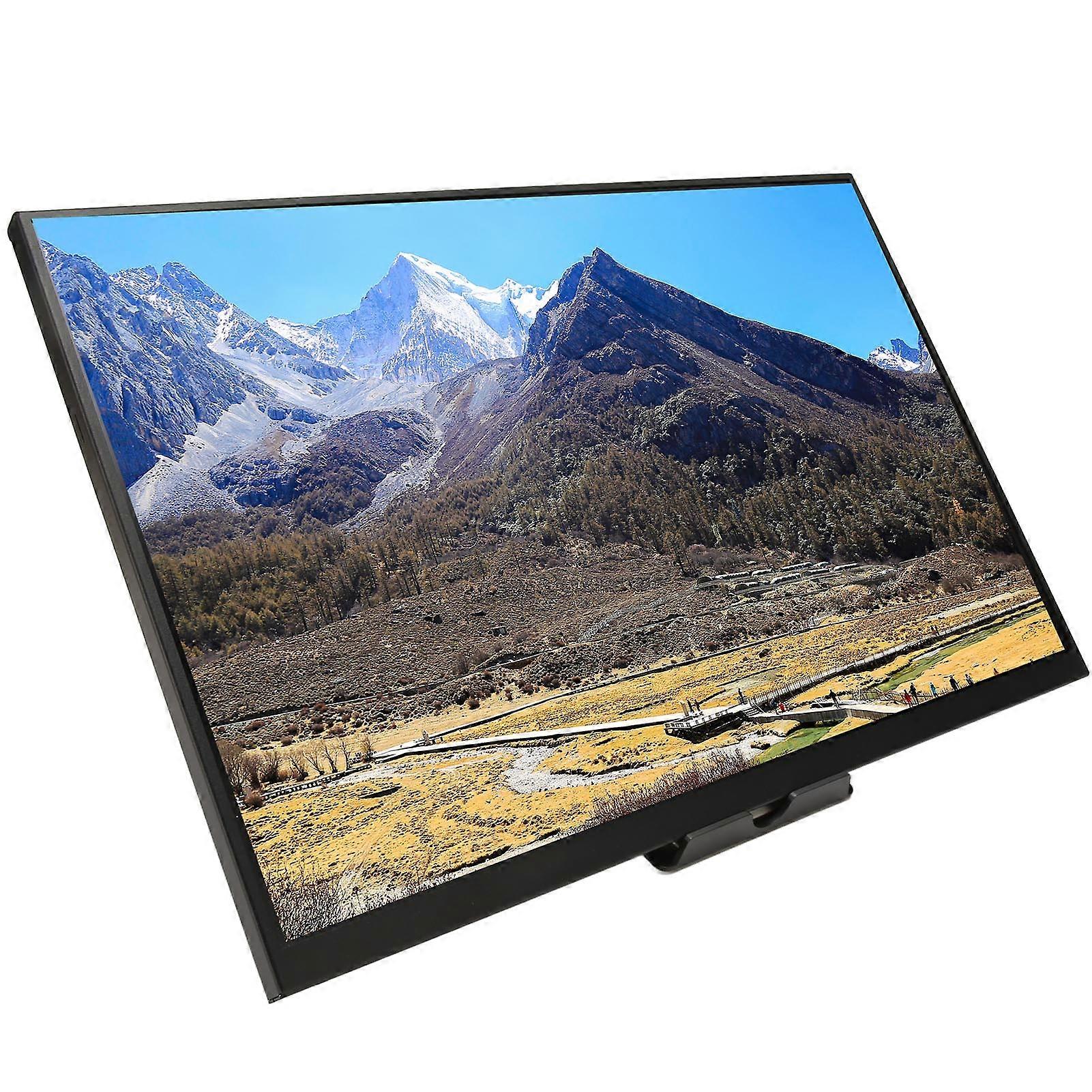 18 Inch Monitor 2.5K 144HZ Type C HD Multimedia Interface 3.5mm Dual Speaker Wall Mount Portable Display Screen 100240V EU Plug