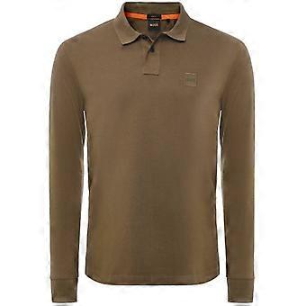 BOSS Long Sleeve Passerby Polo Shirt