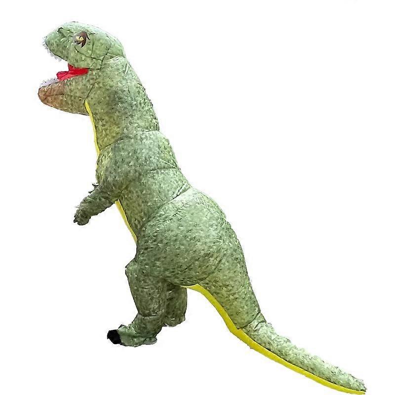 New patterned dinosaur inflatable costume for Halloween, featuring funny props, adult walking dinosaur inflatable costume