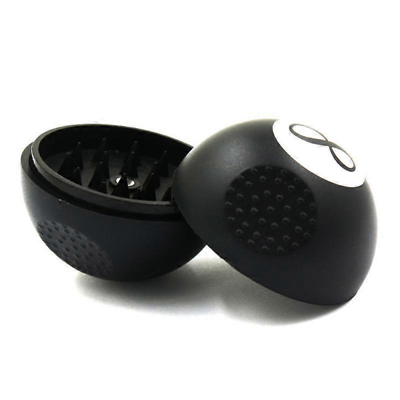 2023 Creative Black Plastic Cigarette Grinder Sharp Tooth Grinder Men's Portable Plastic Tobacco Grinder Fragrance Grinder Coffee Grinders