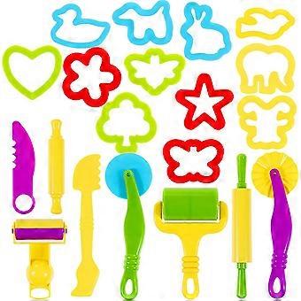 Tools Set Kids Play Tools Kit Cutters 20pc/set Mini Clays Tools