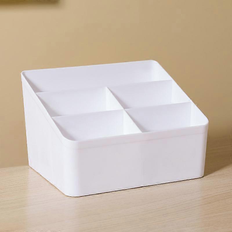 Desktop Storage Box Pencil Pen Holder Makeup Brushes Organizer for Office Supplies, Vanity Table, Home