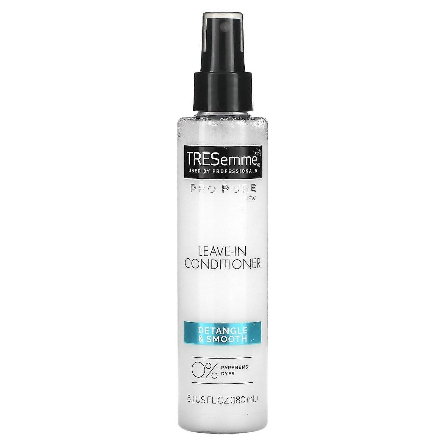 Tresemme, Pro Pure, Leave-in Conditioner, Detangle & Smooth, 6.1 fl oz (180 ml)