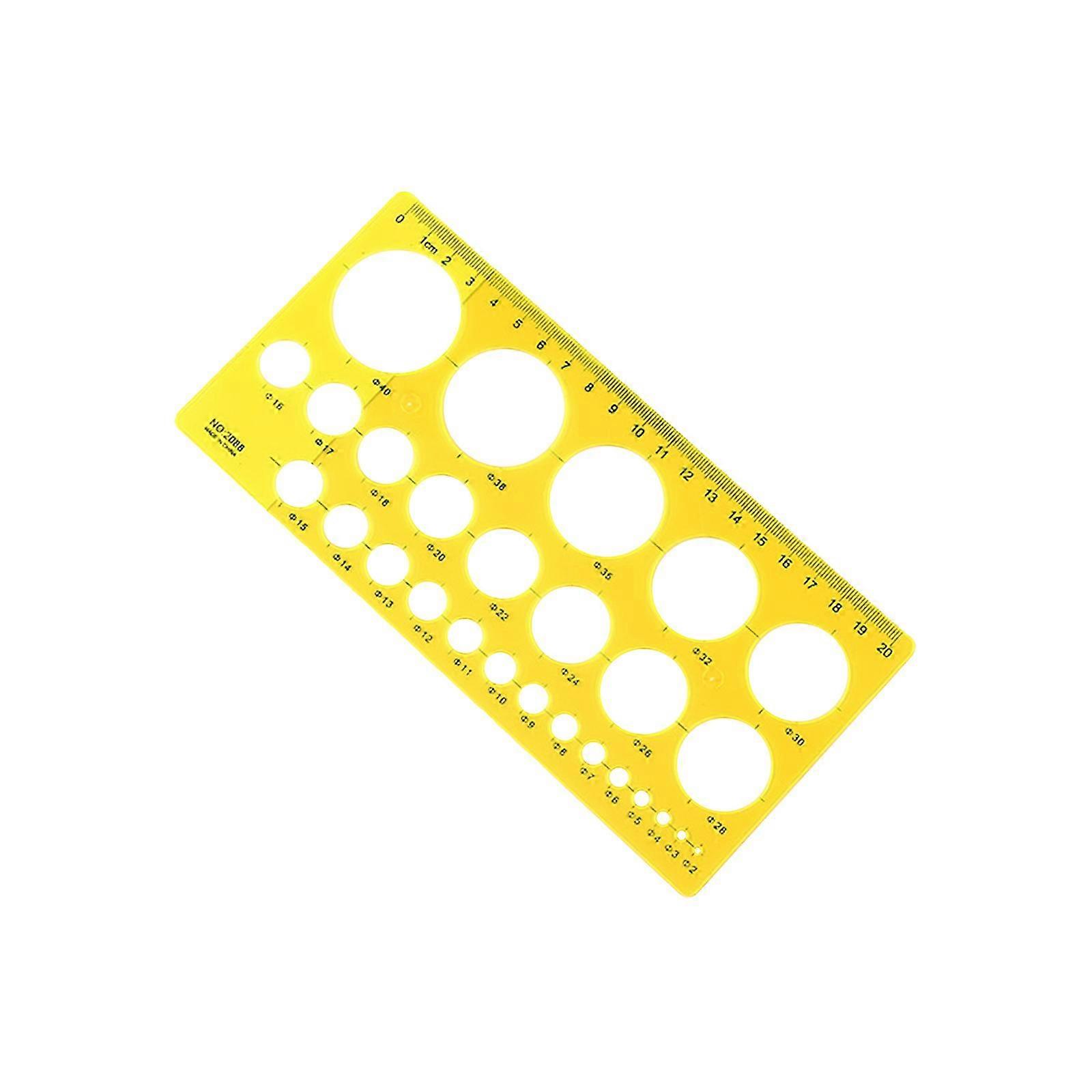 Tamaki Circle Templates Measuring Geometry Ruler Geometric Drawings Stencils Rulers Scale Drafting Digital Drawing Set For Office And School Building