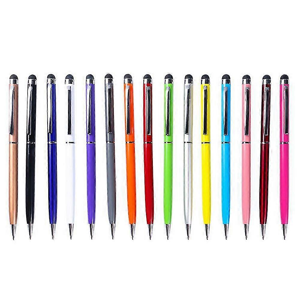 15 Pcs Stylus For Touch Screen Metal Pen Multicolor Stylus For Touch Screen Cell Phone Tablet Devic