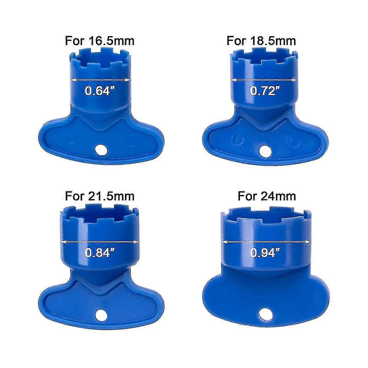 12 Pcs Faucet Aerator For Cache Aerators With Cache Faucet Aerator Key Removal Wrench Tool M16.5 18