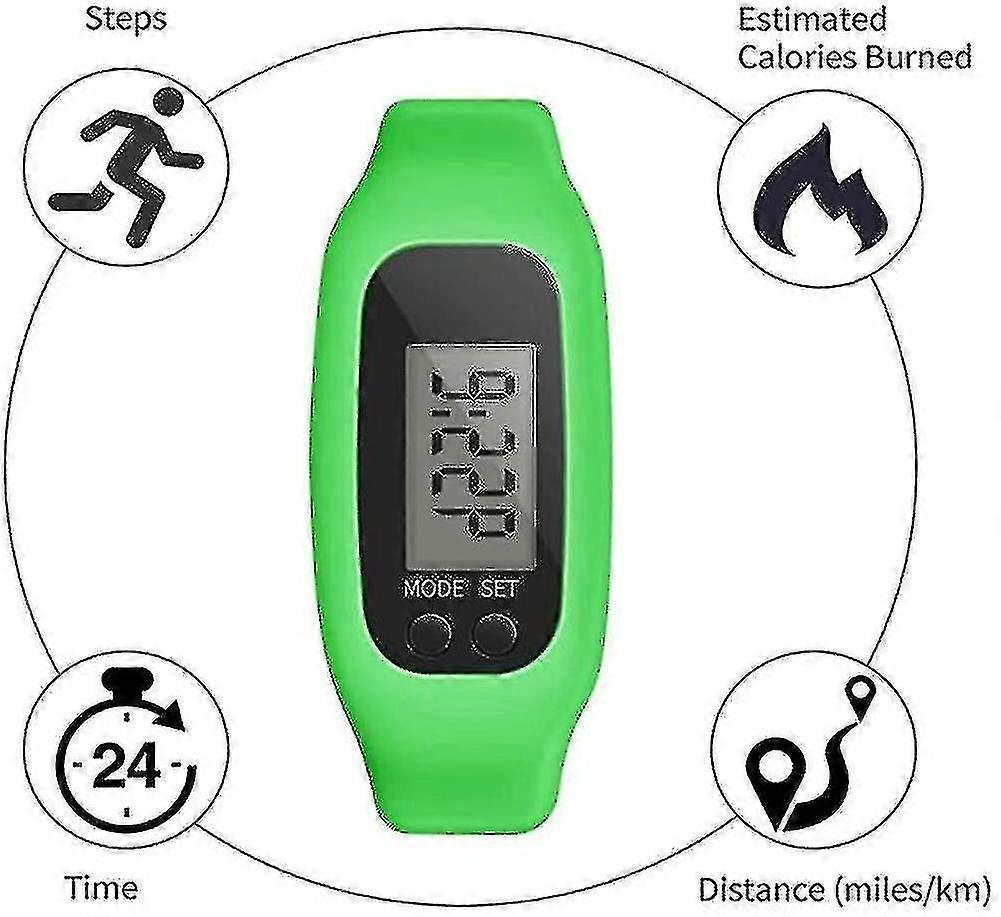 Fitness Tracker Watch, Pedometer For Walking Step Counter With Calorie Burning