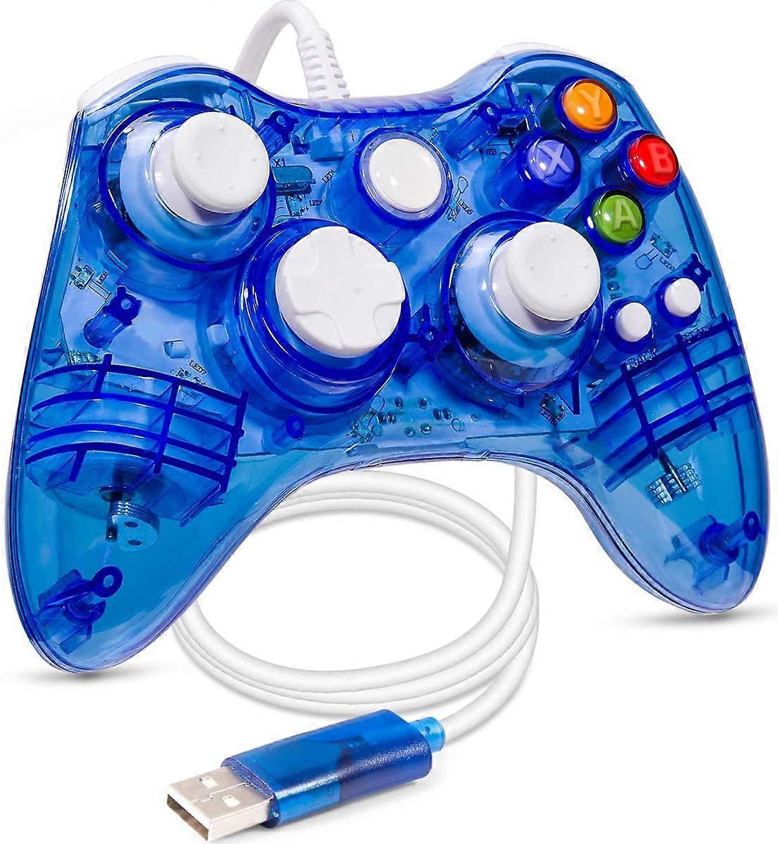 Controlador con cable Wekity para Xbox 360, gamepad USB