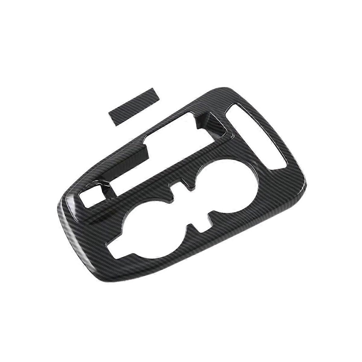 Car Center Console Gear Shift Panel Cover Trim for Seeker 2023 2024 Accessories (ABS Carbon Fiber)
