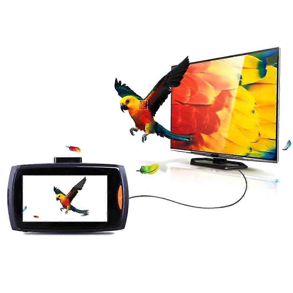 1080p Car Rearview Camera Dvr Parking Monitor Driving Recording Motion Detection