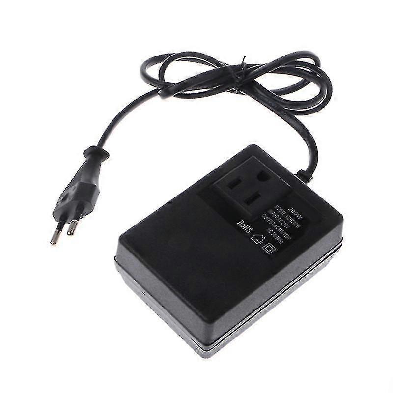 200W AC 220V to 110V Reduce Transformer Convert Travel Power EU Plug Adapter