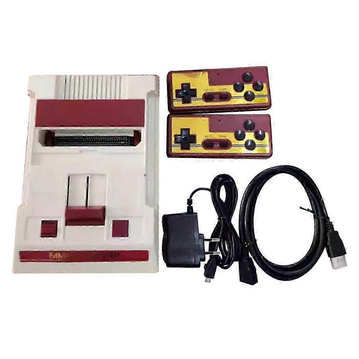 HB-102 High-Definition Wireless Tv Game Console, Home 2.4g Wireless Two Player Classic Game Console Kids Gift EU PLUG