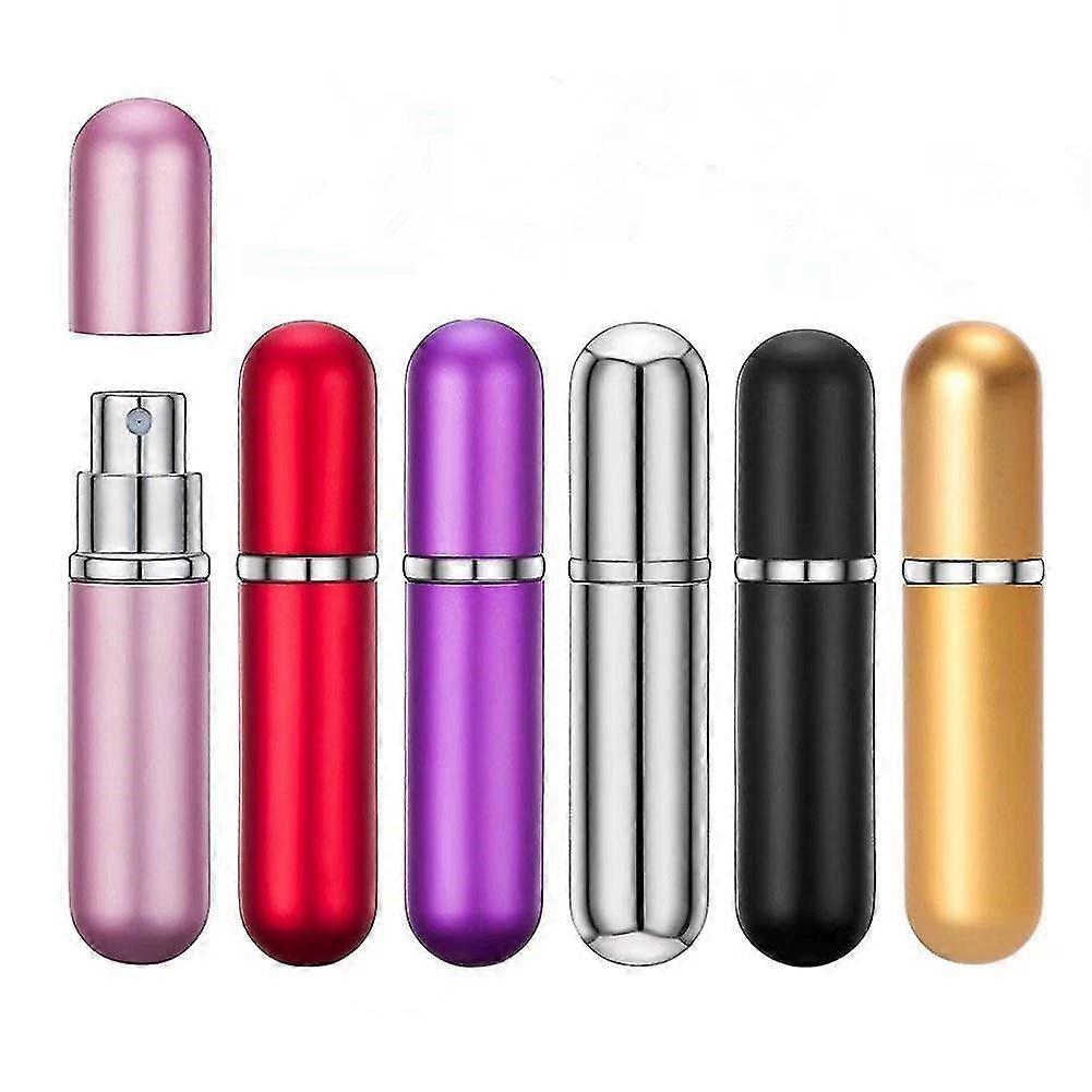 Perfume Atomizer 6pcs Mini Travel Portable Empty Perfume Atomizer 6ml