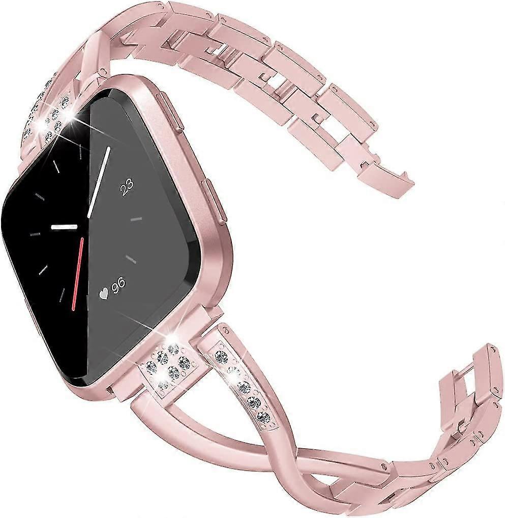 Pulsera Bling compatible con Fitbit Versa /versa 2 bandas para mujer