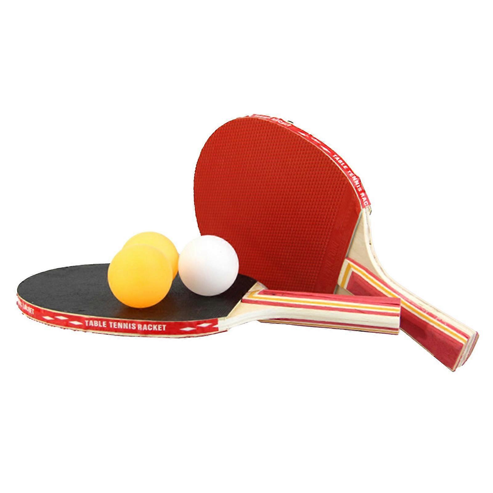 1set Professional Portable Entertainment Training Ping Pong Racket Compatible Beginners City