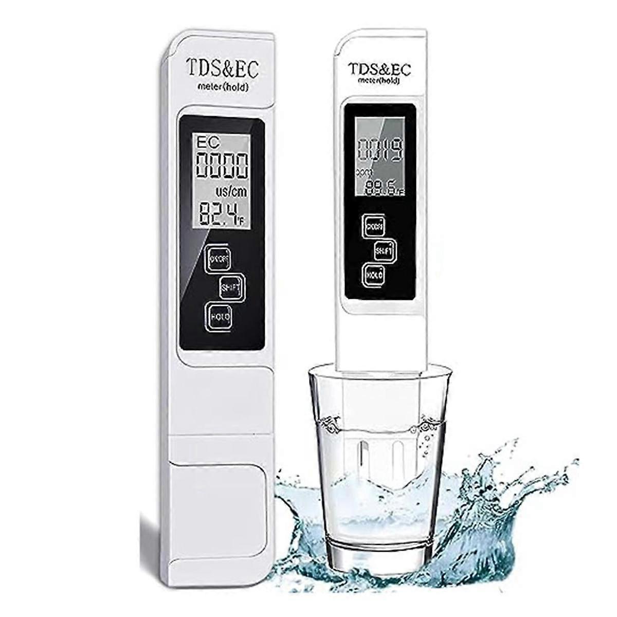 3-In-1 TDS Meter Digital Water Tester (TDS,Temperature and EC Meter),0-999Ppm PPM Meter for Hydropo