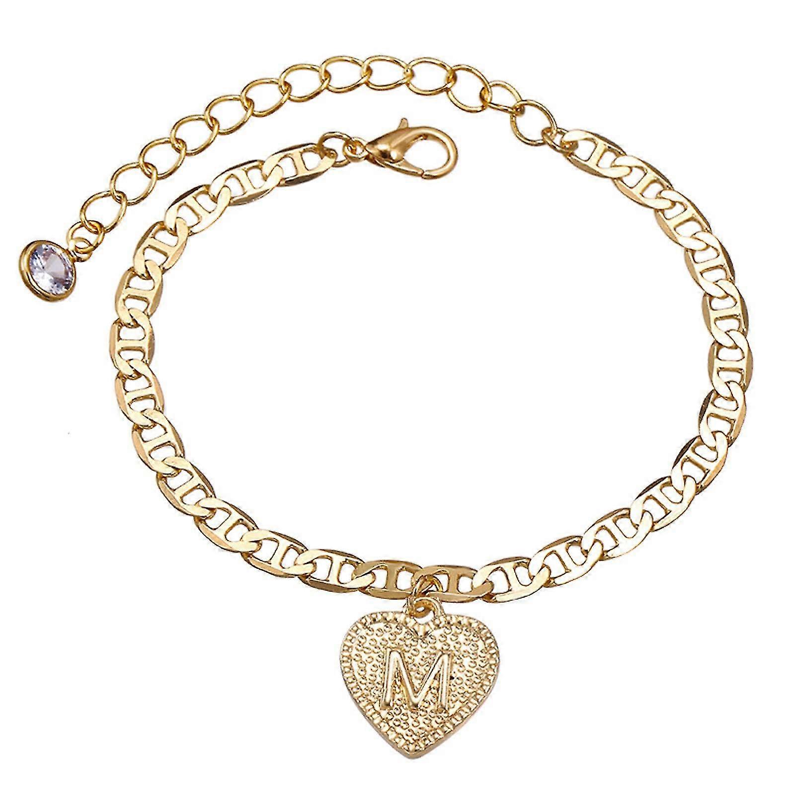 Avrupa Ve Amerikan Plaj Stili 26 İngilizce Harfler Aşk Halhal Takı