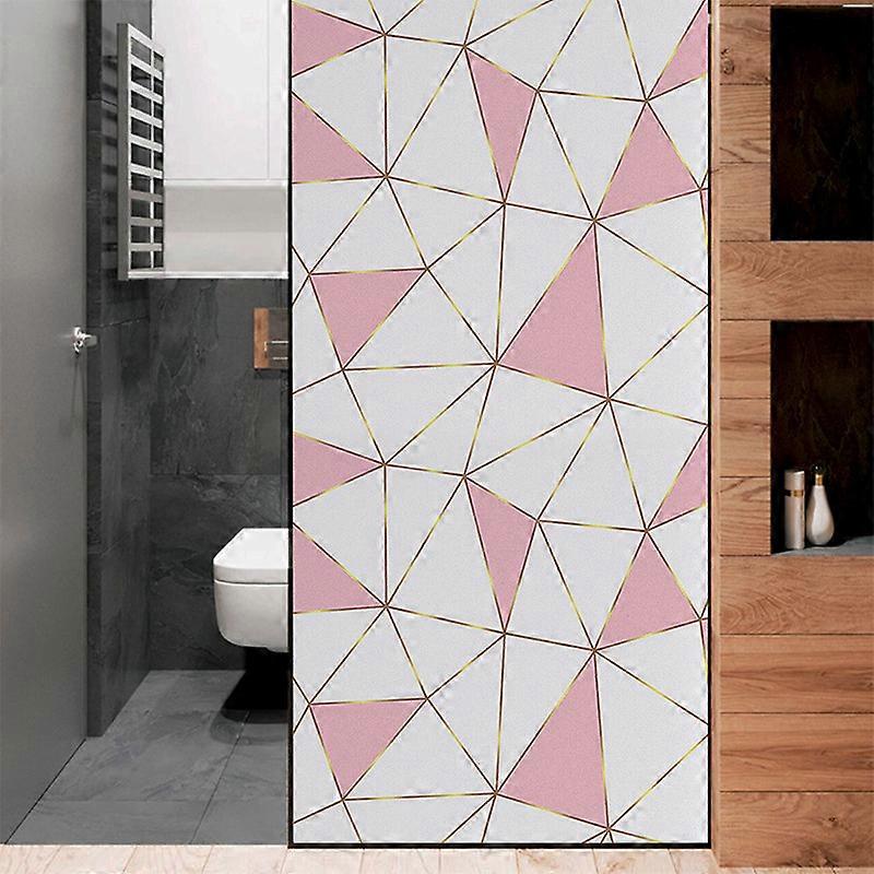 Privacy Window Film Stained Static