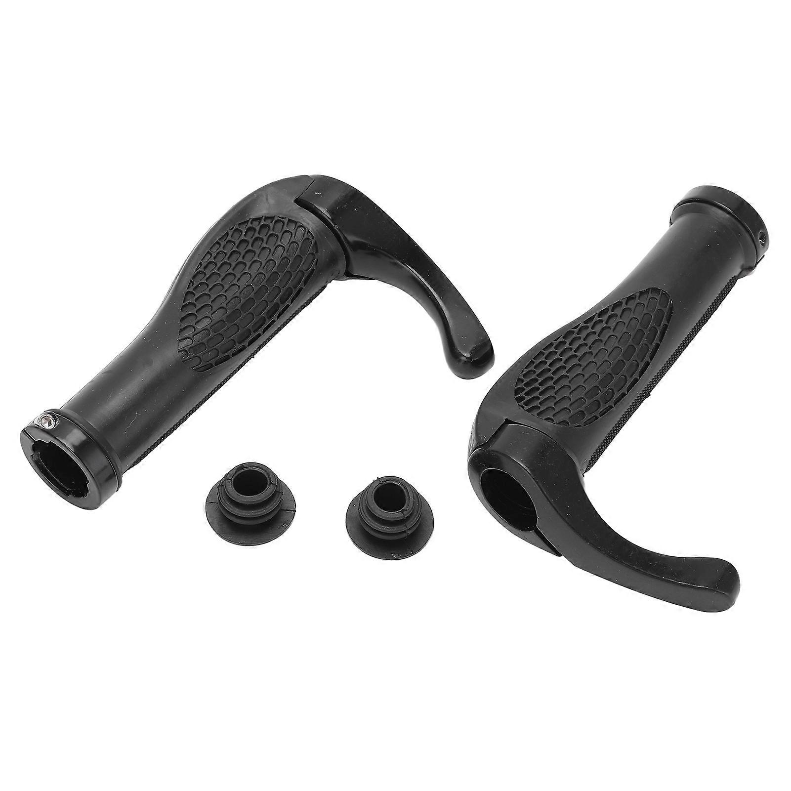 Bicycle Handlebar Grips Ergonomic Anti Skid Handle Bar Grips Cycling Handle End Lock