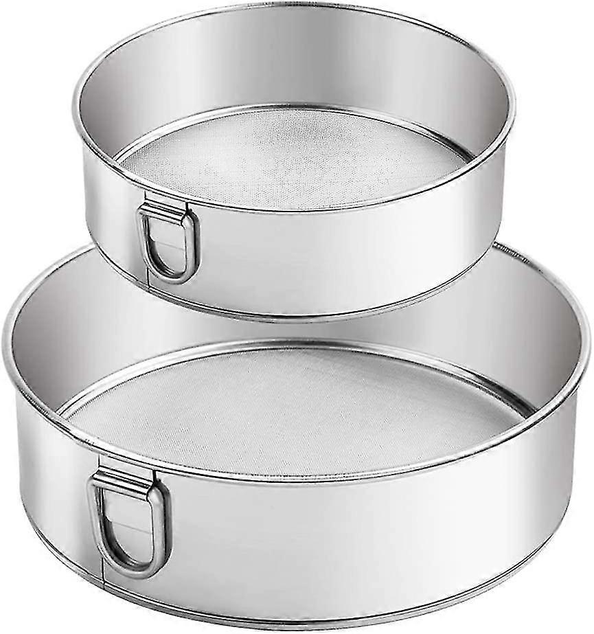 Mehlsieb Feinküchensieb Mesh Set 15/20 cm Edelstahl Sieb