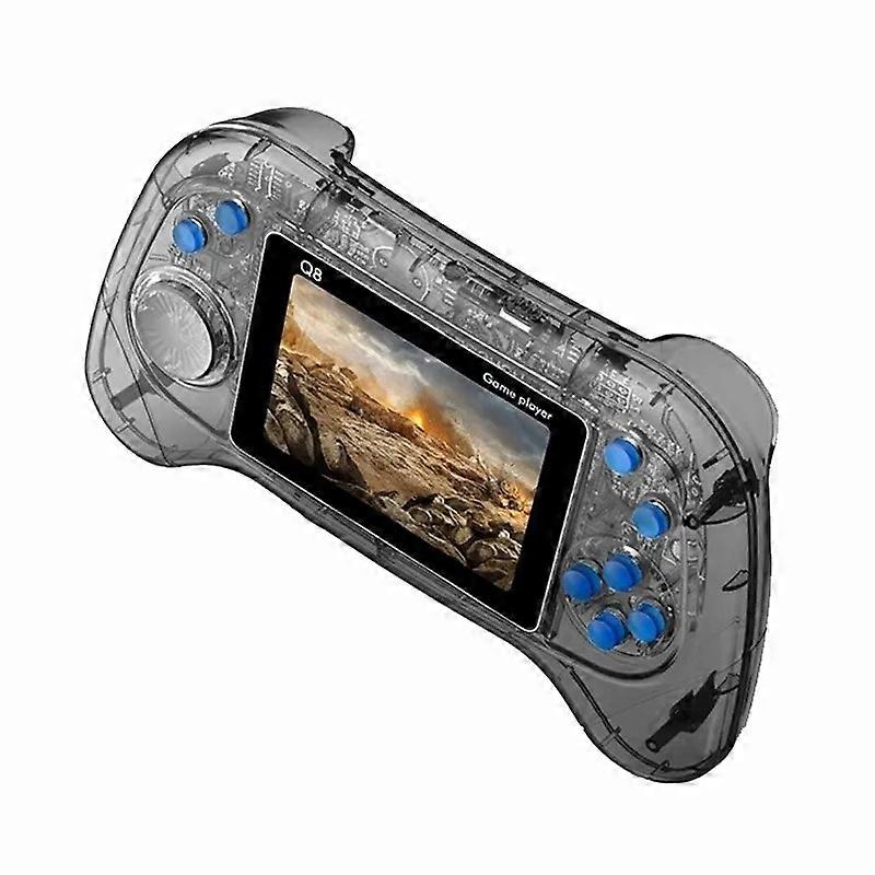 Q8 Handheld Game Console Singles Transparent Gray 