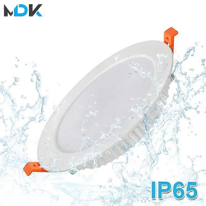 LED مقاوم للماء النازل عكس الضوء IP65 المطبخ 220 فولت 12 فولت 7 واط 9 واط 12 واط 15 واط طنف مرحاض الحمام طنف أبيض مصباح السقف بقعة ضوء