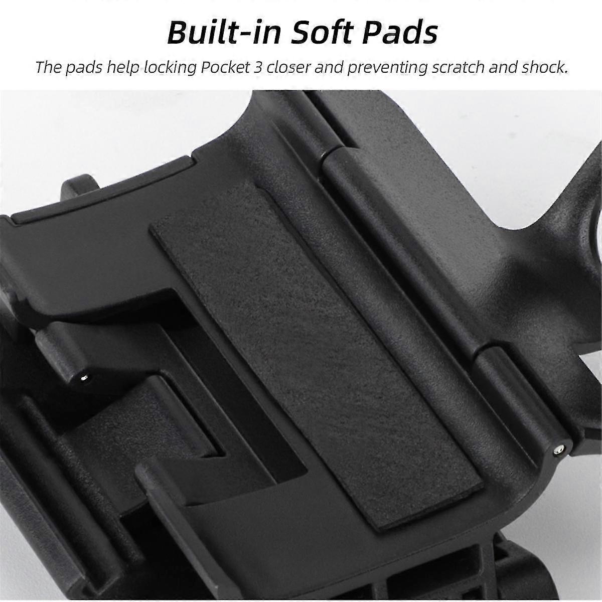 Professional Protective Frame For Pocket3 Stand Base Angle Adjustable Multi-function Desktop Stand Accessories