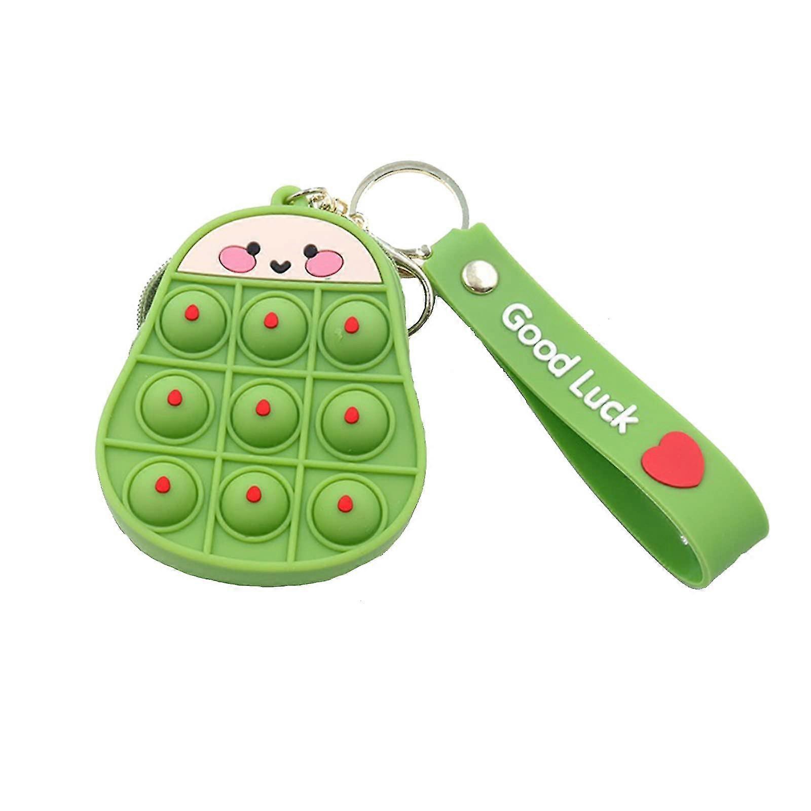 Avocado Kawaii Cute Cartoon Silicone Fidget Hand Exerciser