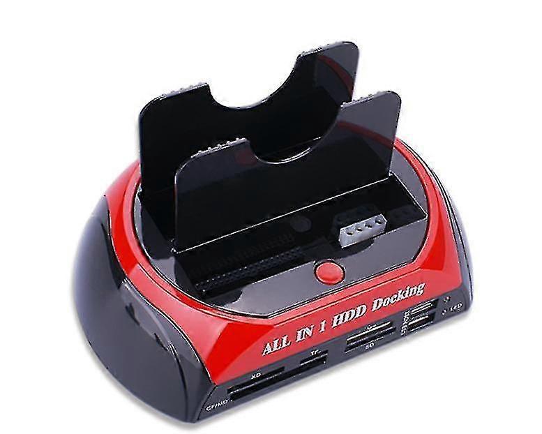 Dual-Steckplätze USB2.0 Typ C Hub Sata Ide HDD Doc Stat Slots Mobile Disk Base