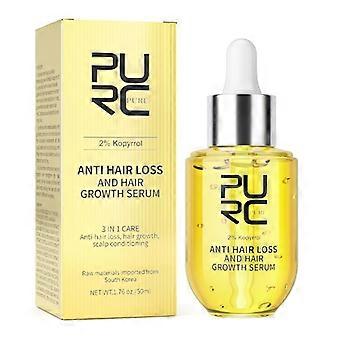 Produit de croissance des cheveux Gingembre Épaississement essentiel Prévenir la perte de cheveux Huile Cuir chevelu