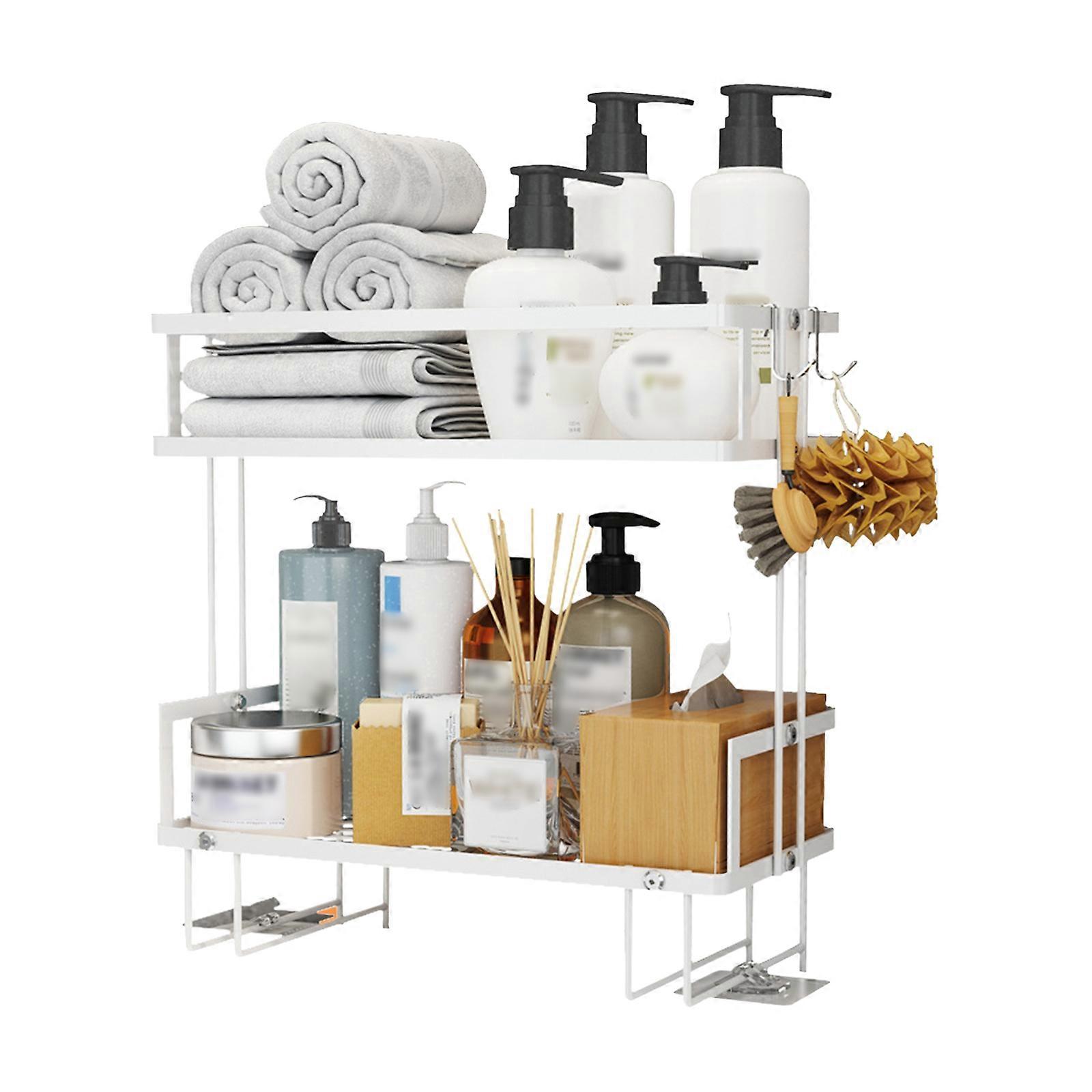 2-Tier Organizer, Multi-Purpose Slide-Out Storage Baskets