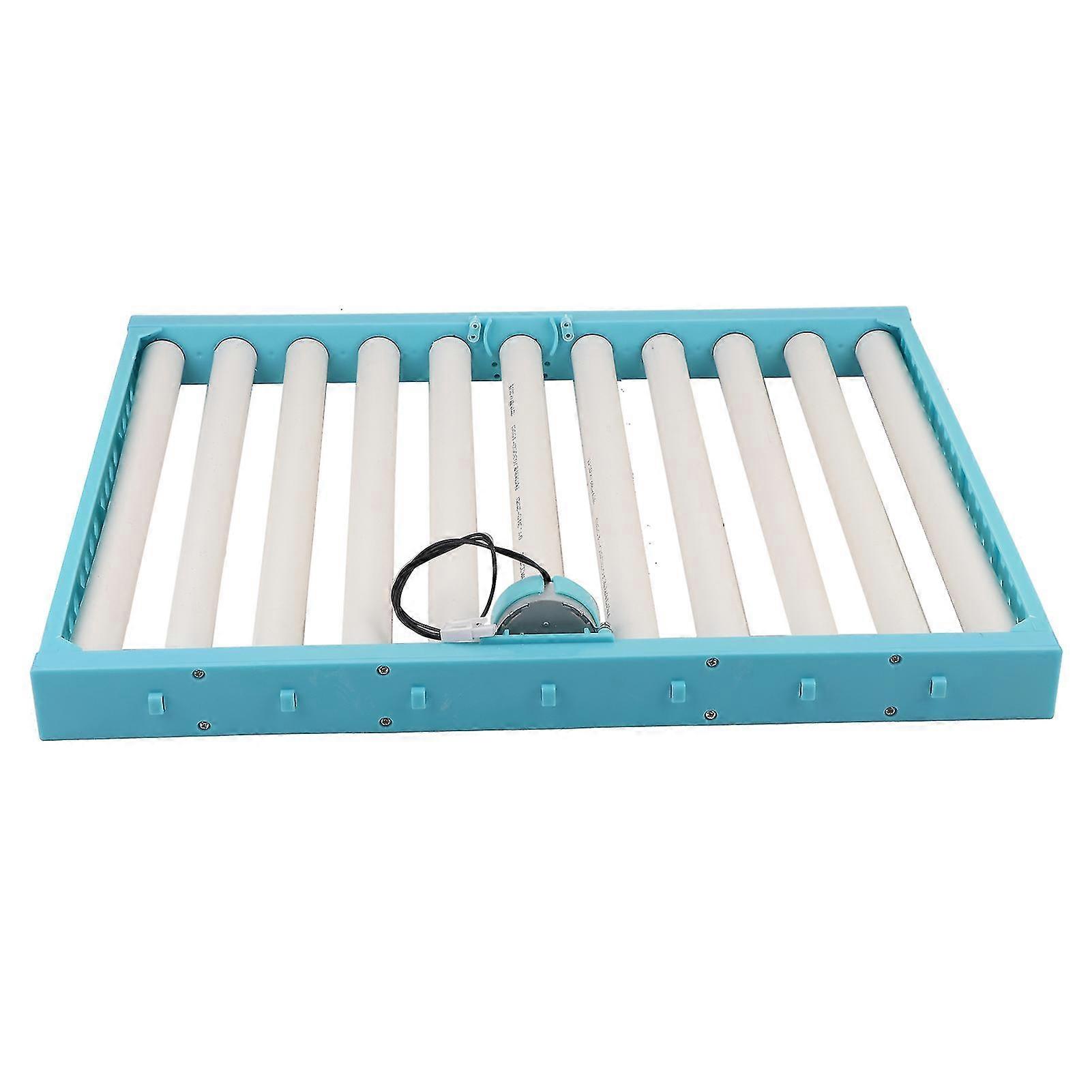 Durable Plastic Automatic Egg Turner with Rotary Roller Pattern - Incubation Accessory