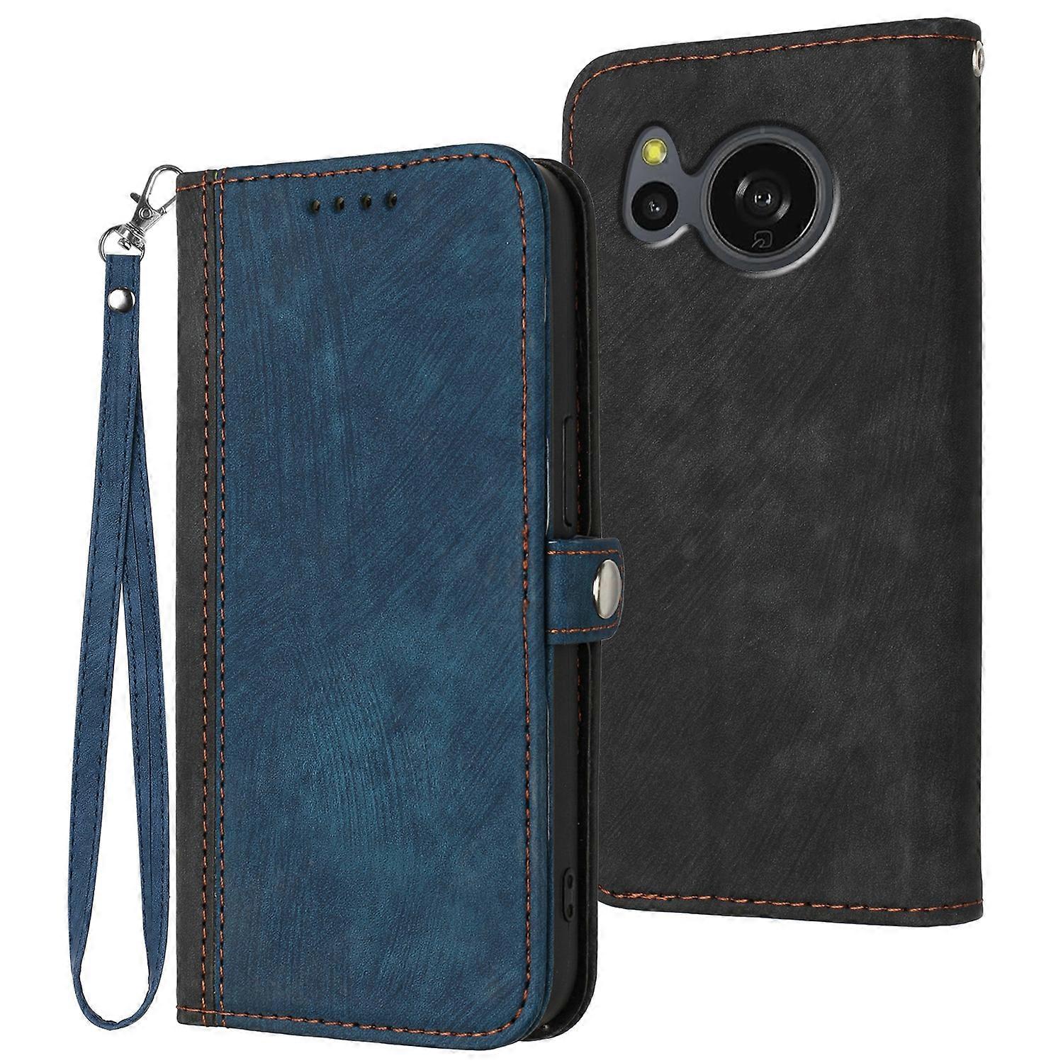 Leather Phone Case For Sharp Aquos sense7/SH-53C/SHG10