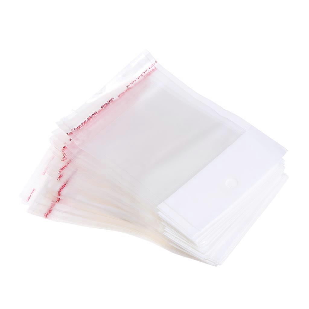Clear Self-adhesive Bag Slender Self-sealing Bag Spoon Tableware Packaging Bags