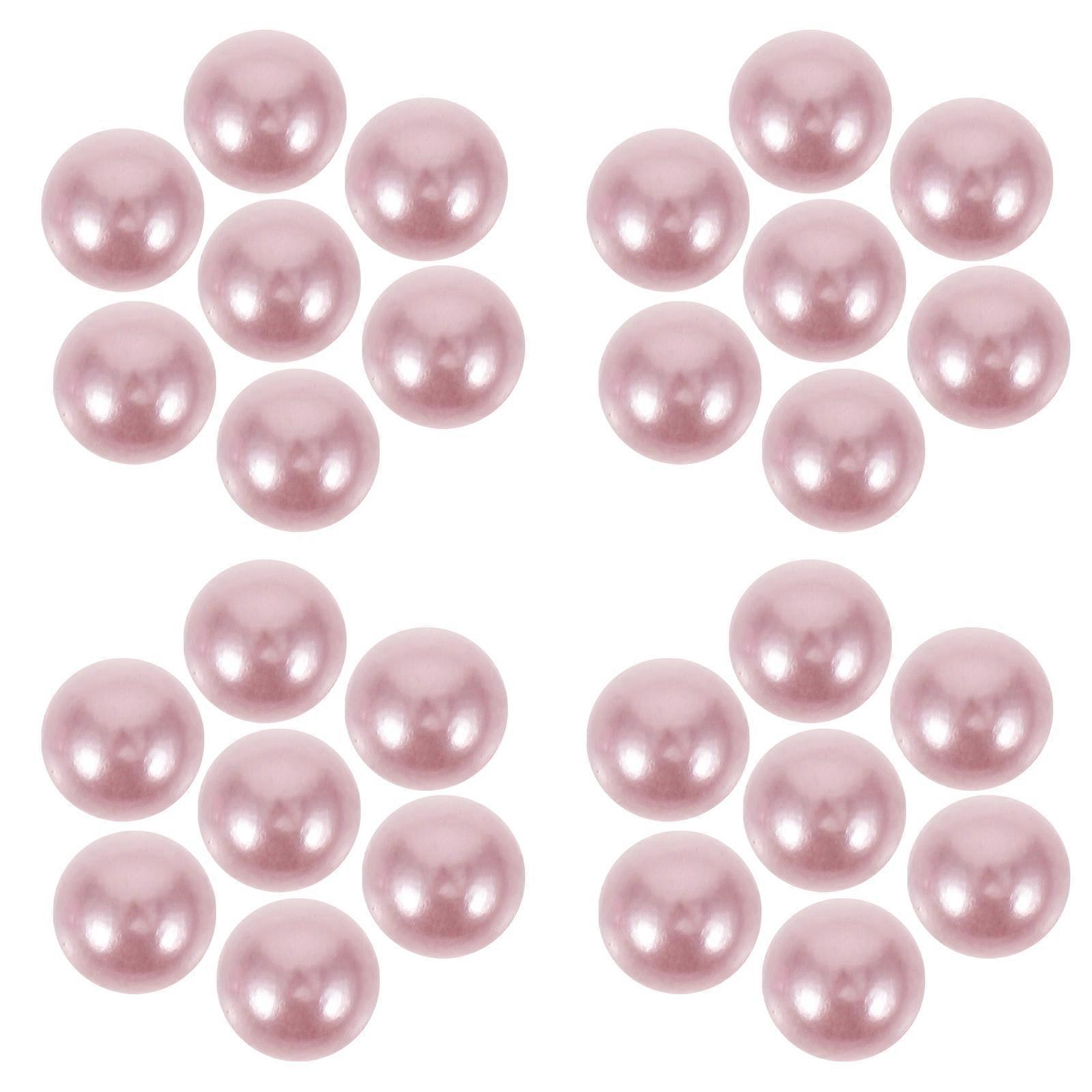 200Pcs Perles à dos plat Perles à dos plat Perles à dos plat pour l’artisanat breloques de perles à dos plat