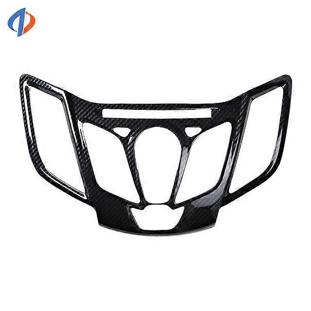 Center Control CD Player Panel Frame Cover Trim Sticker For Ford Fiesta 2009 2010 2011 2012 2013