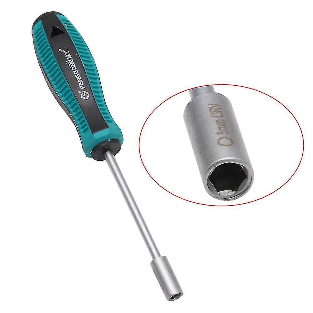 Metal Socket Driver Wrench Screwdriver Hex Nut For Key Nutdriver Hand Tool 5mm