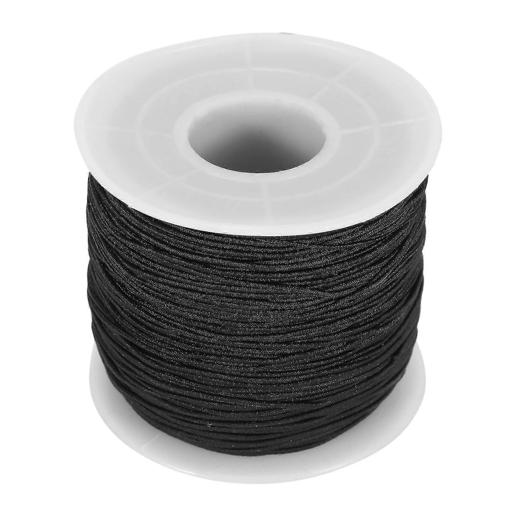Elastic String Compatible With Bracelets,compatible With Bracelets,beading And Sewing(black)
