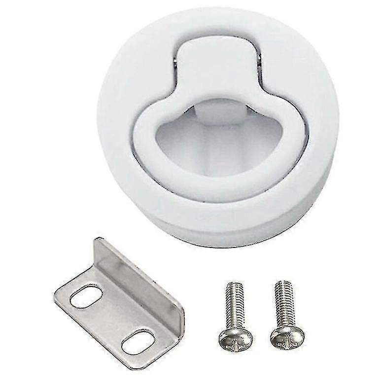 Marine Boat Round Locking Flush Latch Replacement Plastic new