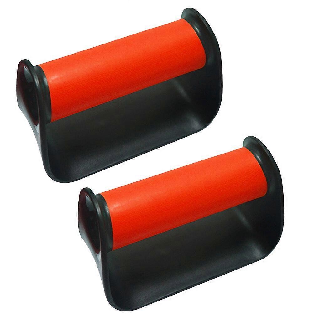 1 Pair Portable Push-up Bracket Home Use Fitness Push-ups Stand Push-up Rack Fitness Equipment for Gym Home (Red)