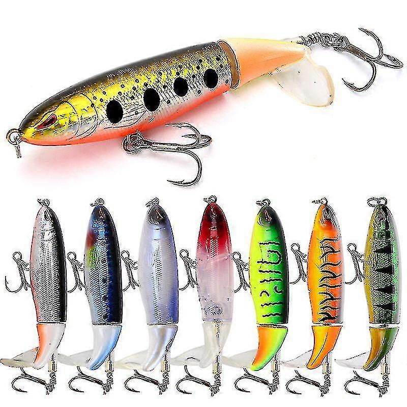 1pcs 9cm Top Water Popper Fishing Lure Artificial Hard Baits