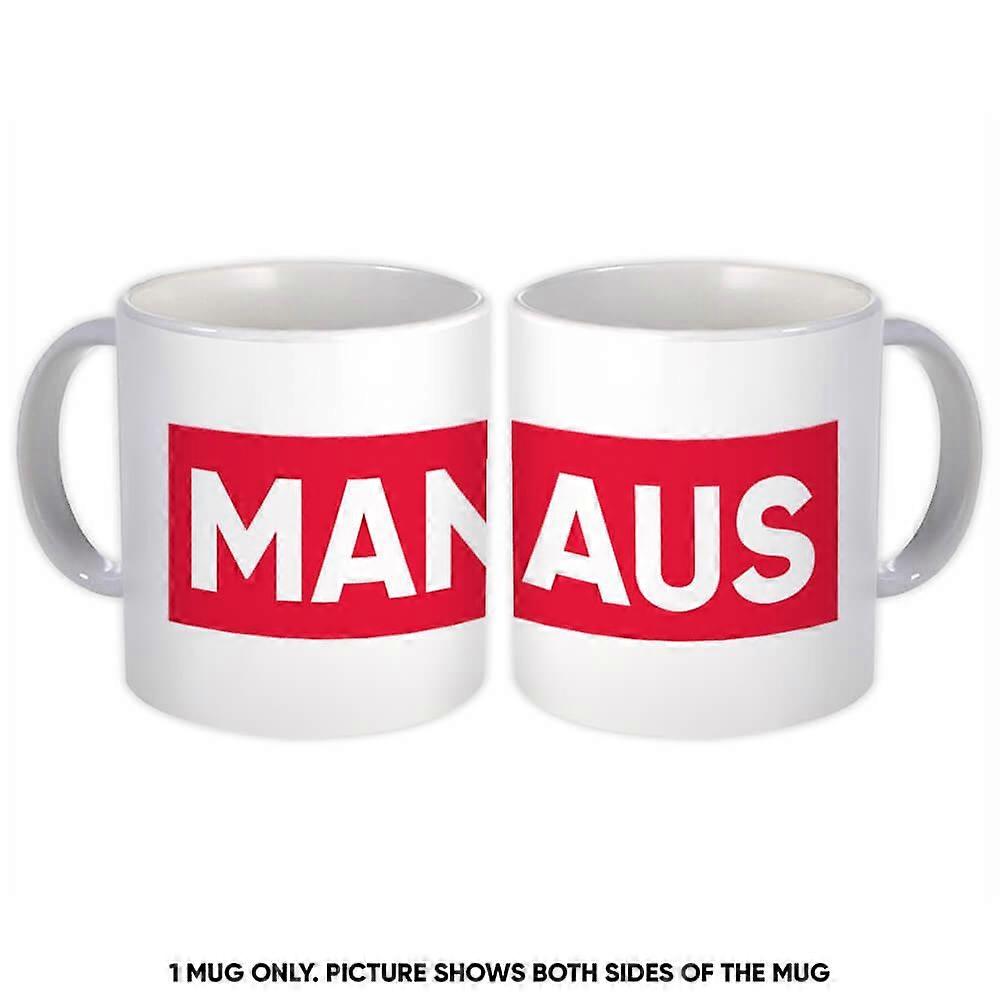 Geschenkmok: Manaus Amazonas Rood