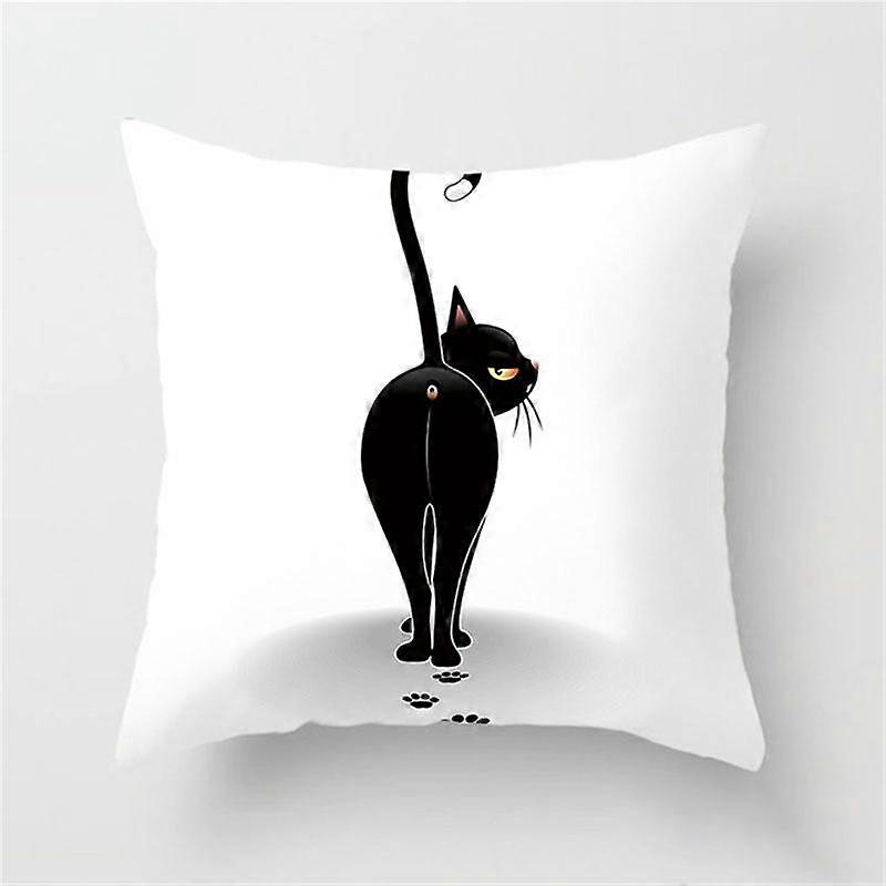 Print Pillowcase Sofa Cushion Cover Design Style -796