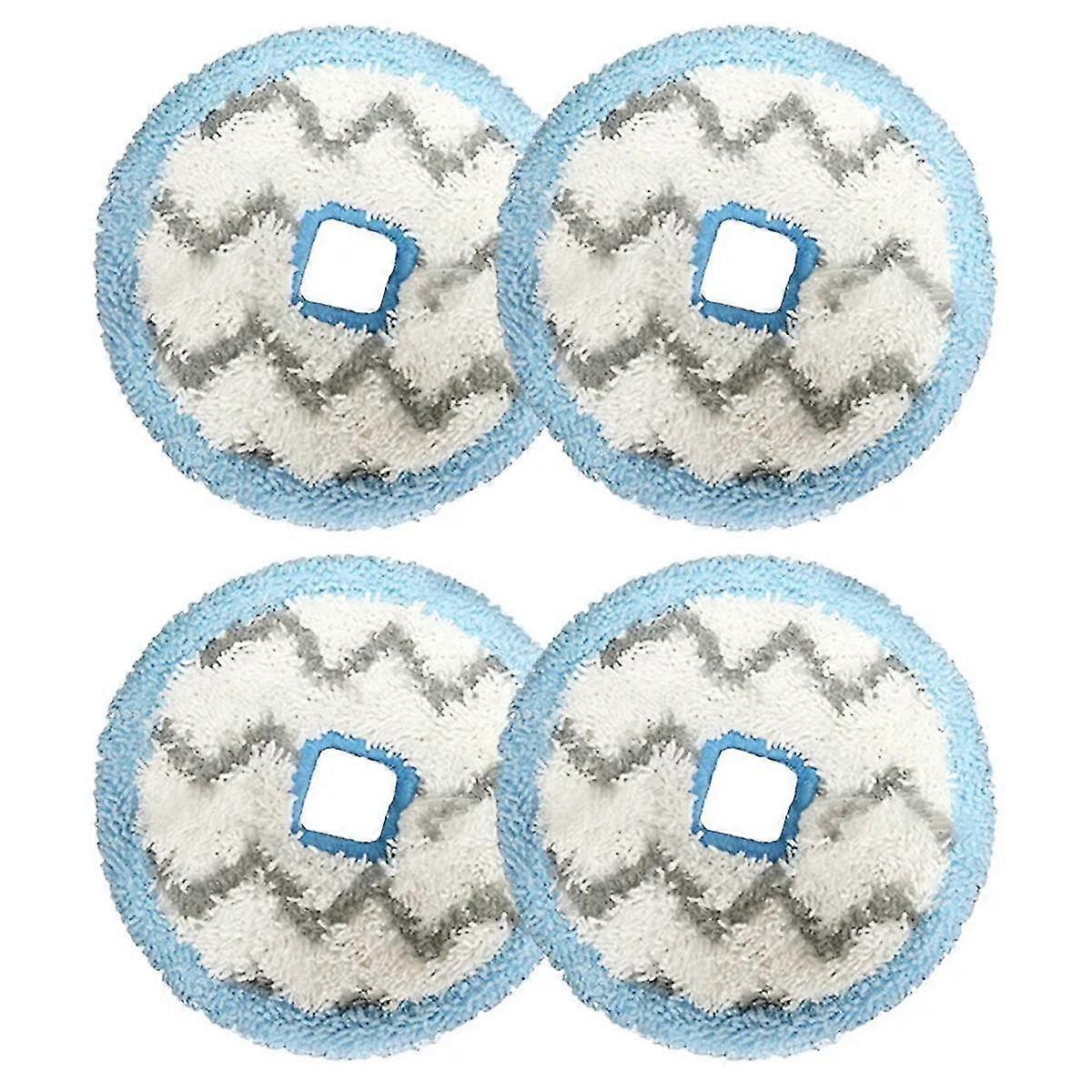4pcs Replacement Parts For Puppy T12 Vacuum Cleaner Mop Cloth Soft And Reusable Washable Mopping Pr
