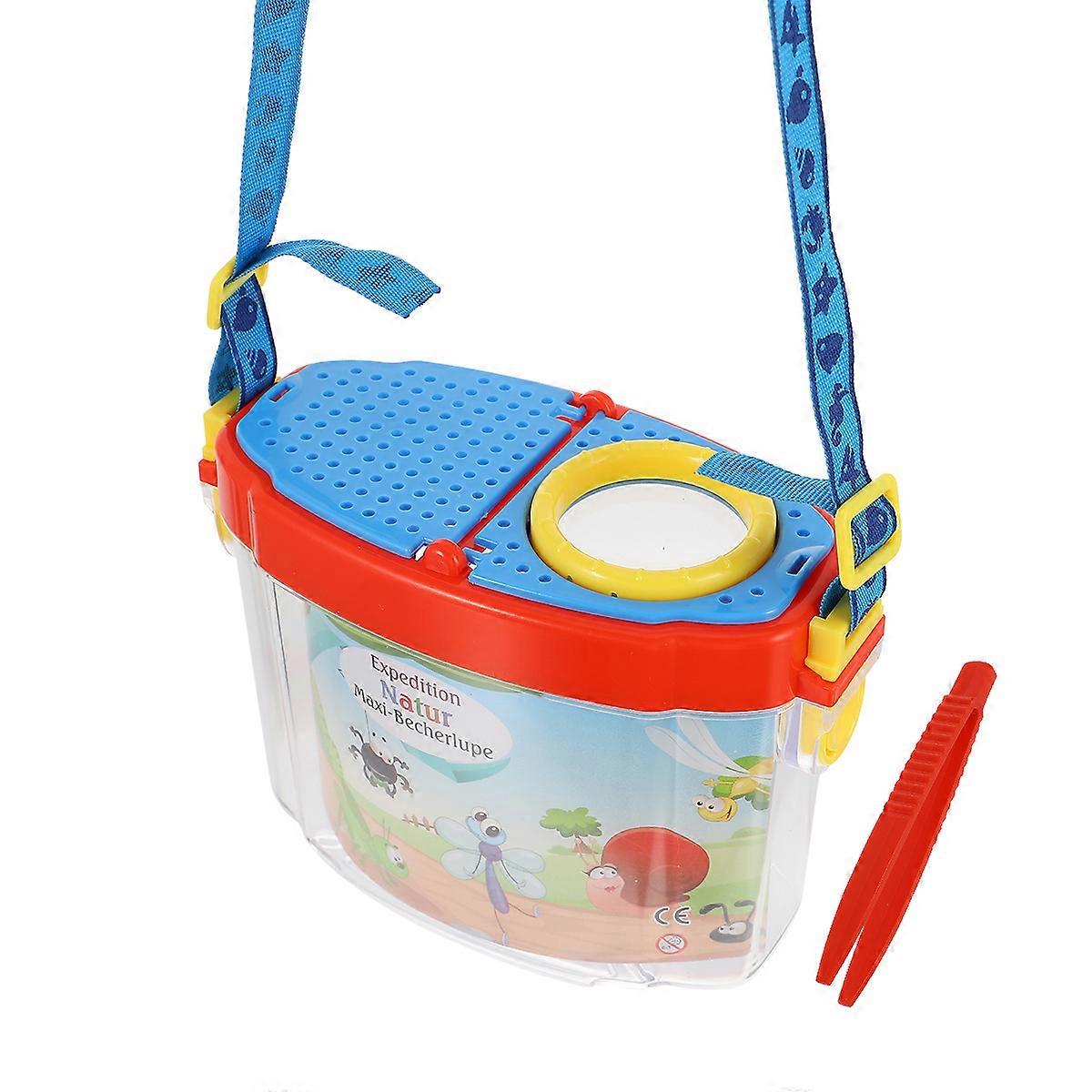 1 Set Kids Outdoor Insect Collector Observation Box Capture Tool Magnifier