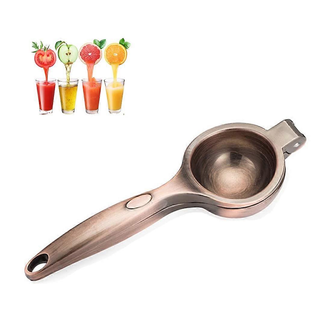 Lemon Squeezers, Manual Lemon Juicer with Soft Grip Handle for Squeeze Lemon and Citrus, Easy to Clean (D-V2)