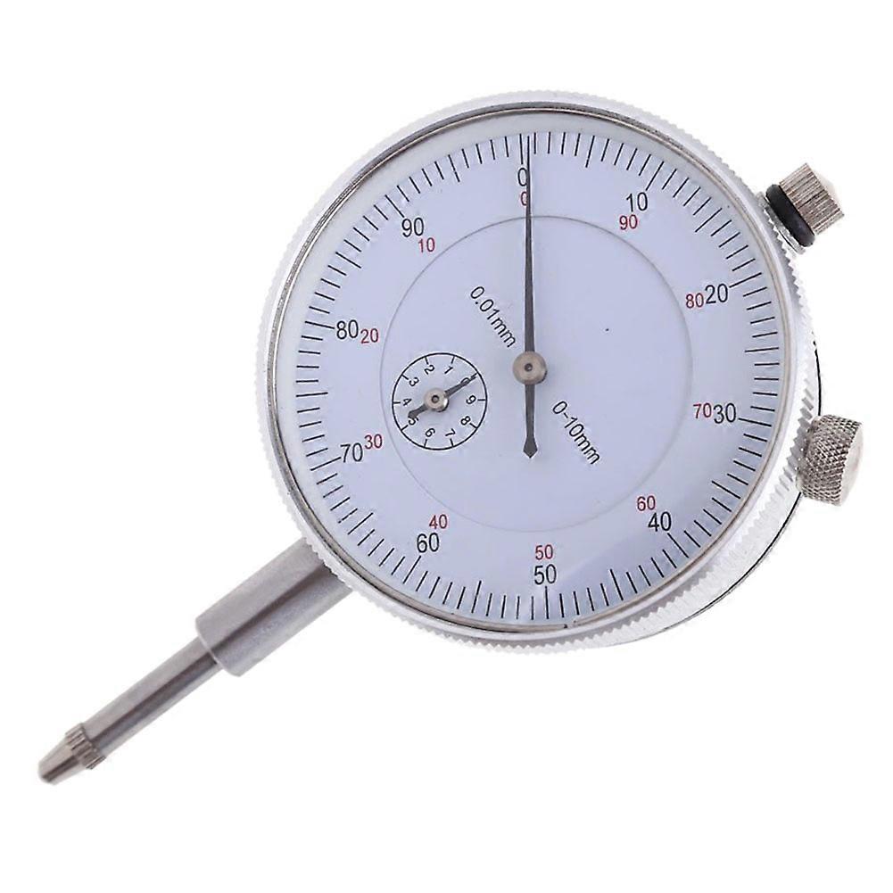 Dial Indicator Gauge 0mm - 10mm Meter Precise 0.01 Resolution Concentricity Test